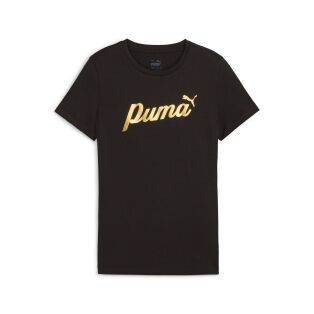 Puma Ess+ Script Metallic Tee G Jr - t-paita