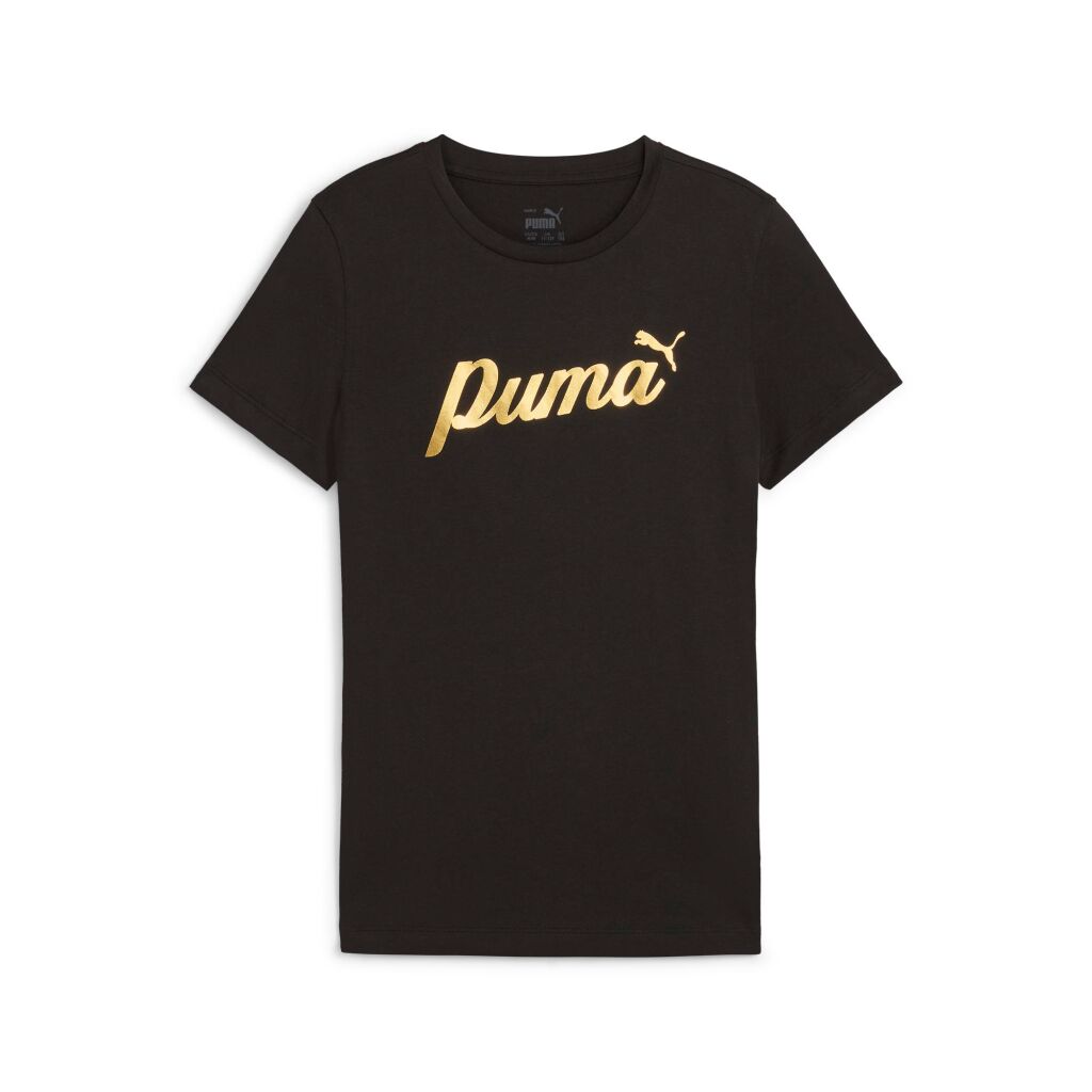 Puma Ess+ Script Metallic Tee G Jr