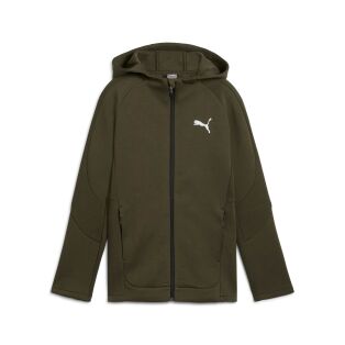 Puma Evostripe Fz Hoodie Dk B Jr - huppari