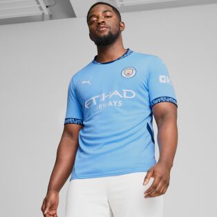Puma MCFC Home Jersey Replica Sr