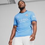 Puma MCFC Home Jersey Replica Sr