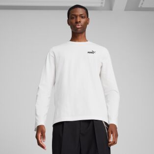 Puma Ess No. 1 Logo Longsleeve Tee M - pitkähihainen paita