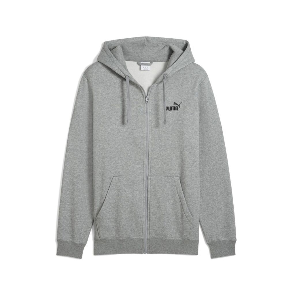 Puma Ess No. 1 Logo Full-Zip Hoodie Fl M