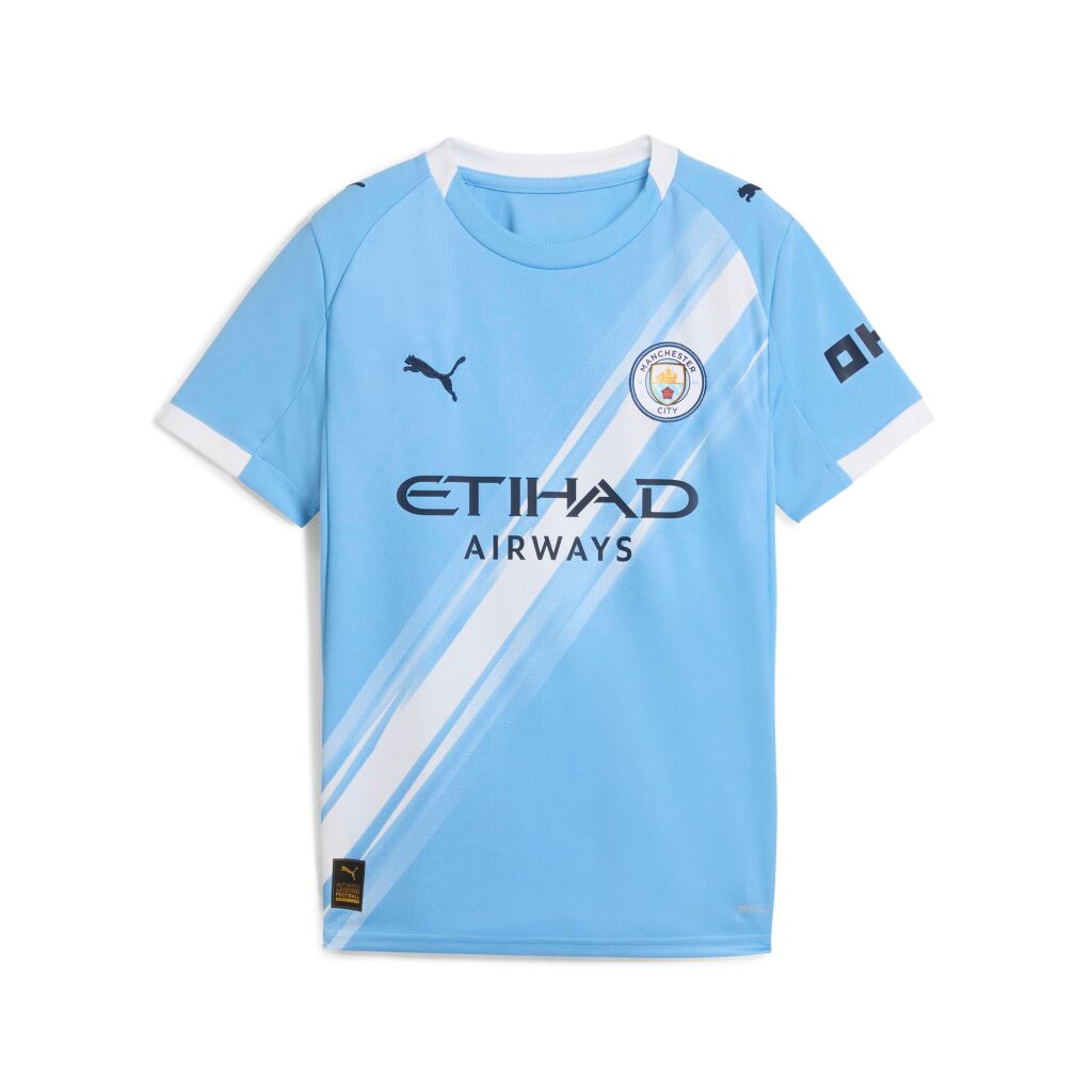 Puma Mcfc Home Jersey Replica Jr