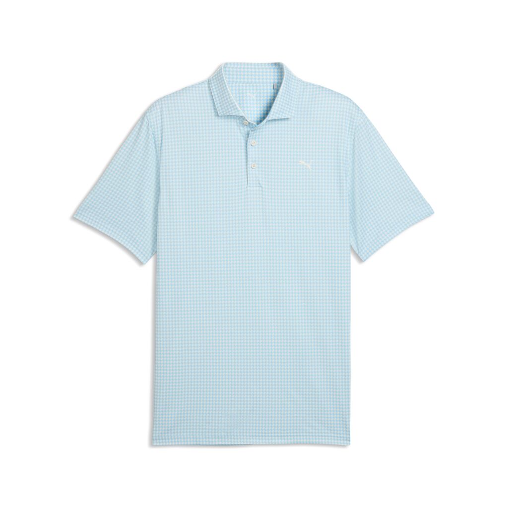 Puma Cloudspun Mono Check Polo