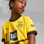 Puma BVB Home Jersey Replica Jr
