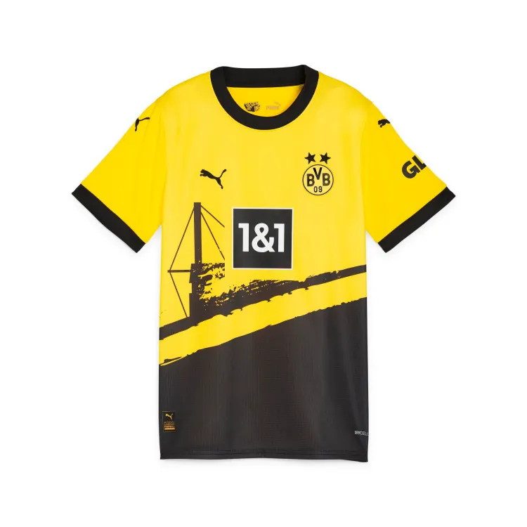 Puma BVB Home Jersey Replica Jr