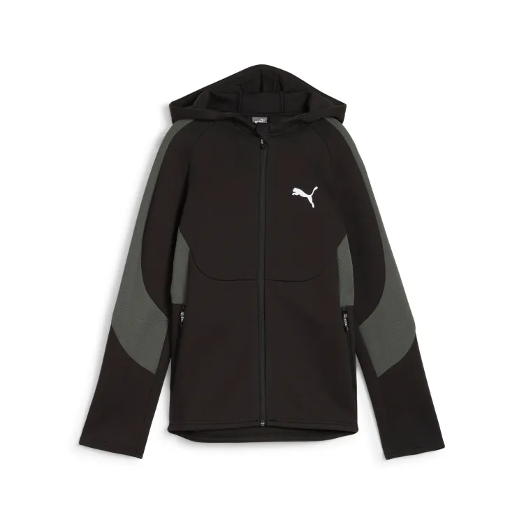 Puma Evostripe Full-zip Hoodie Dk B Jr