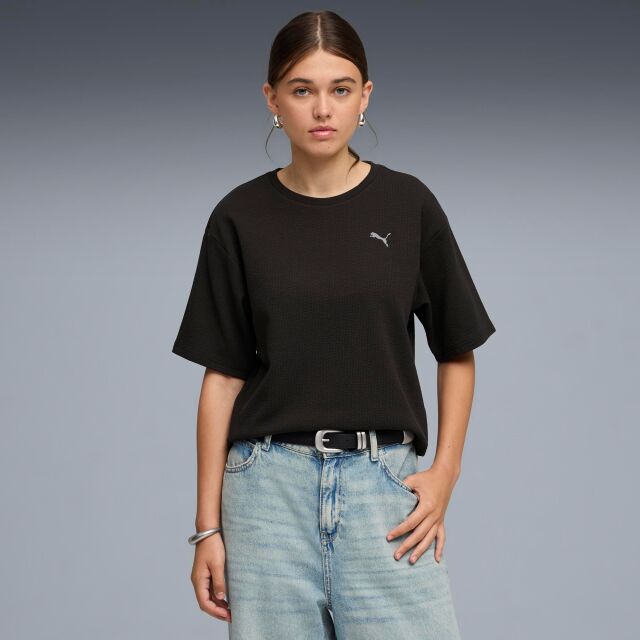 Puma Ess Elevated Relaxed Tee W - naisten t-paita