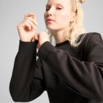 Puma Ess Oversized Crew Fl W