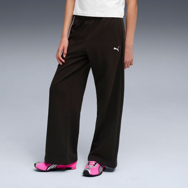 Puma Ess Wide Leg Pants Tr Jr