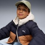 Puma Synthetic Hooded Puffer Jacket Jr