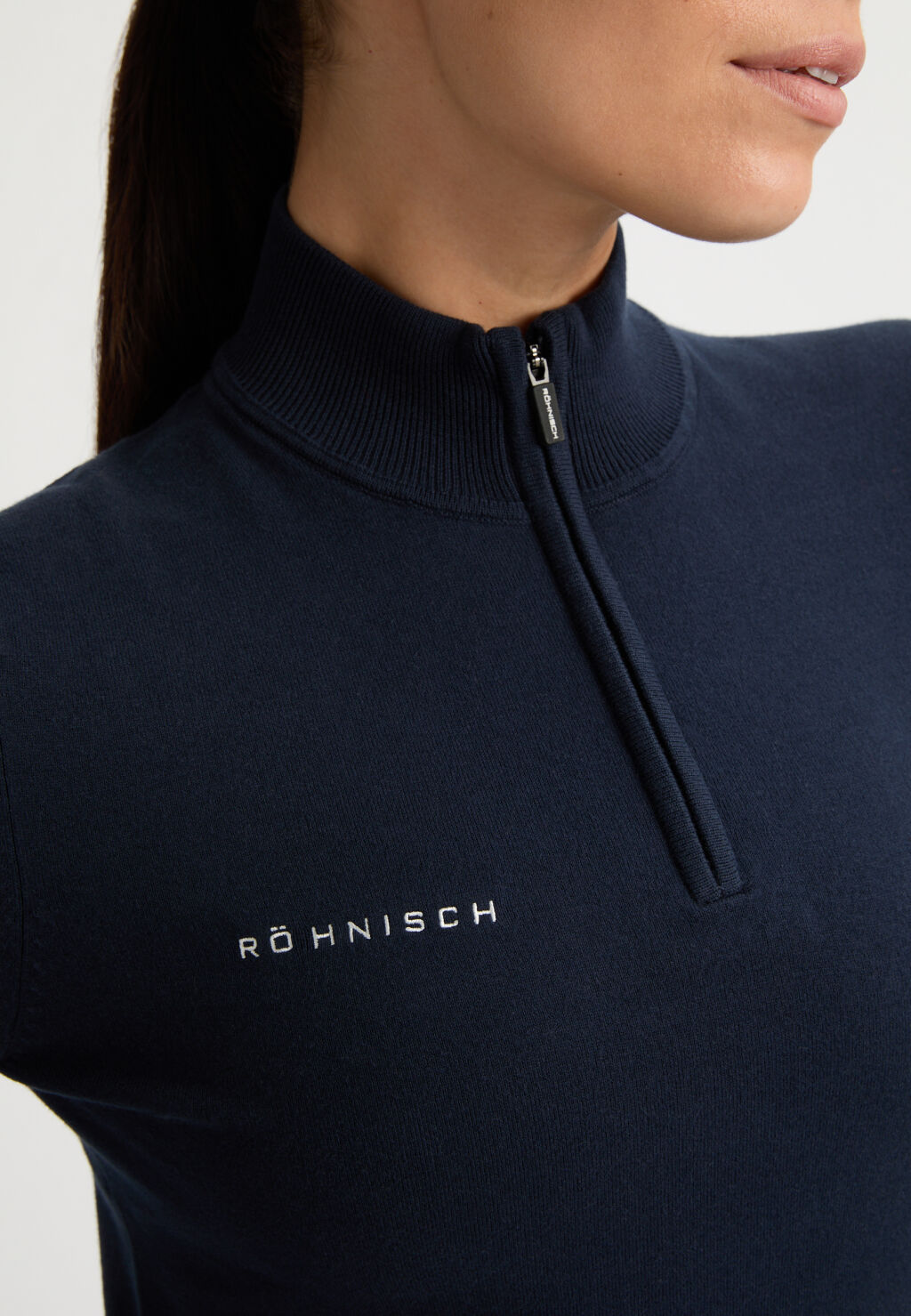 Röhnisch Kora Knitted Half Zip