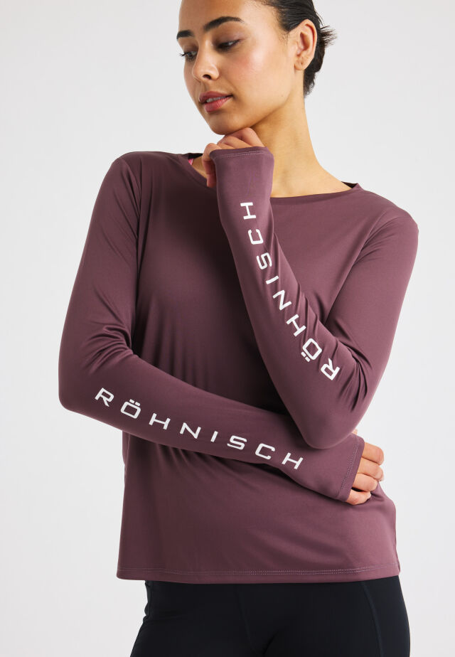 Röhnisch Team Logo Long Sleeve - naisten pitkähihainen paita