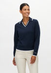 Röhnisch Swing Knitted Long Sleeve Polo