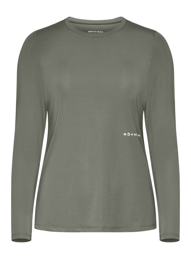 Röhnisch Micro Long Sleeve - naisten pitkähihainen paita