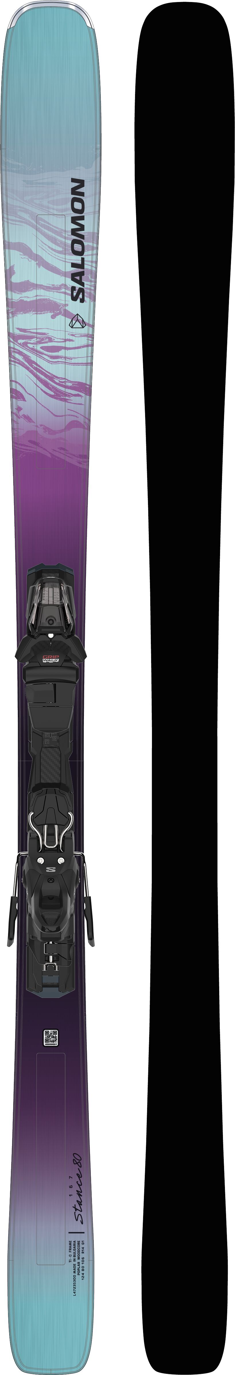 Salomon Ski Set E Stance W 80 + M10 Gw
