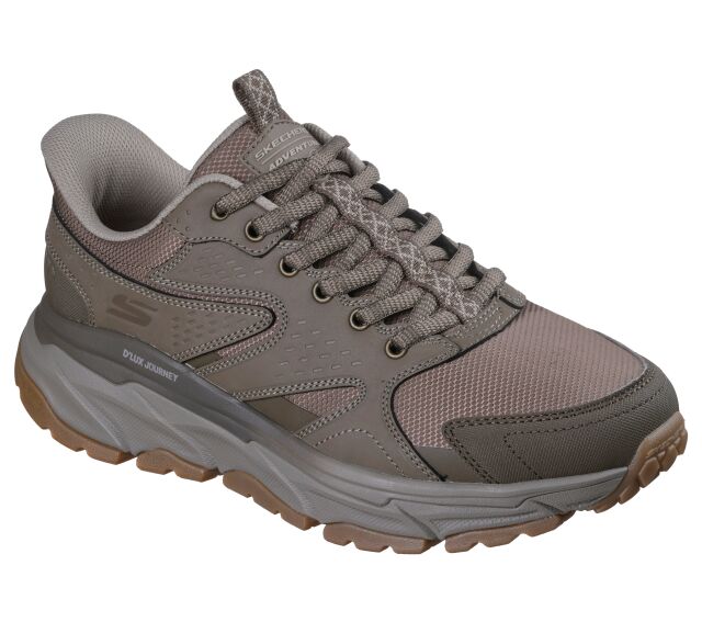 Skechers D'LUX JOURNEY - SAND POINT CREEK - miesten matalavartinen vaelluskenkä