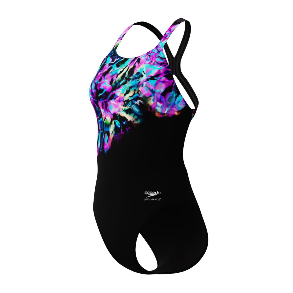 Speedo Placement Printed Powerback W