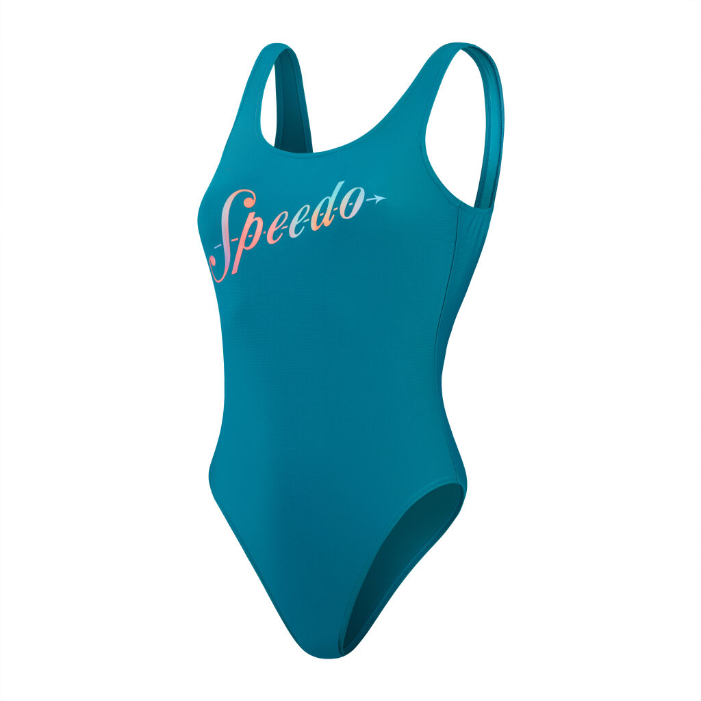 Speedo Logo Deep U-Back W