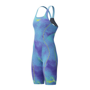 Speedo Fastskin Hyperspark Printed Openback Kneeskin - kilpauima-asu