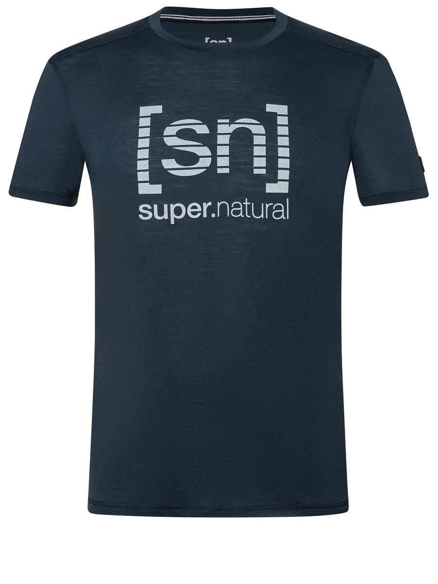 Super.Natural Grid Logo Tee M