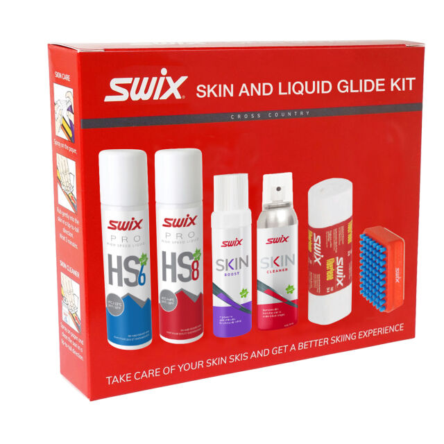 Swix P19N SKIN & LIQUID GLIDE KIT - luistovoide