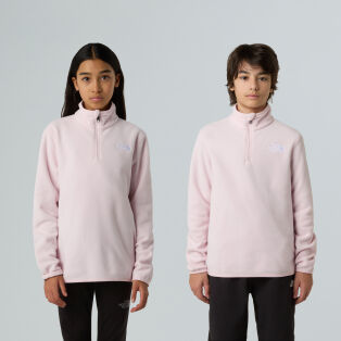 The North Face Teen Glacier 14 Zip Pullover - fleecepaita