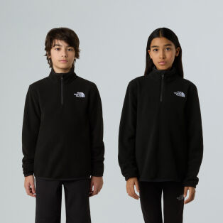 The North Face Teen Glacier 14 Zip Pullover - fleecepaita