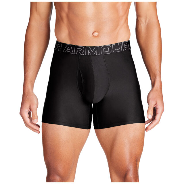 Under Armour M Perf Tech 6in Boxer 3 pack
