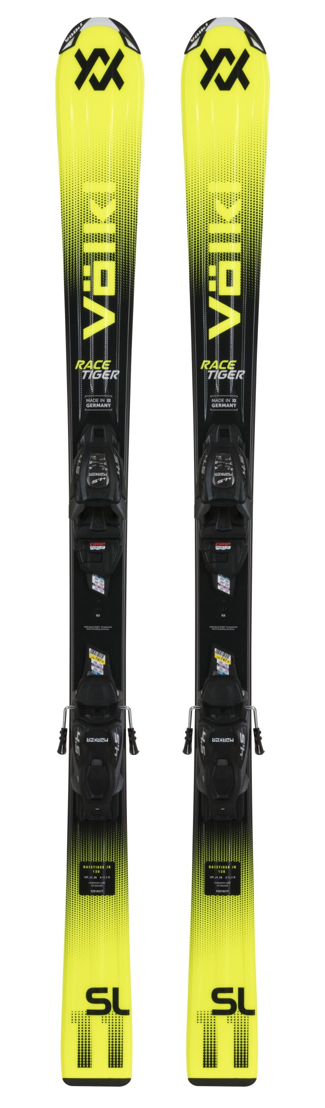 Völkl RACETIGER JUNIOR+VMOTION 4.5 SIDE - laskettelusukset
