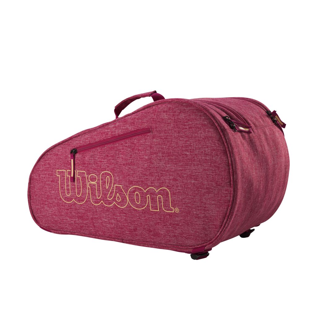 Borsa Da Paddle Wilson Team - Per 4 Racchette, Con Scomparto Scarpe E Spallacci Regolabili