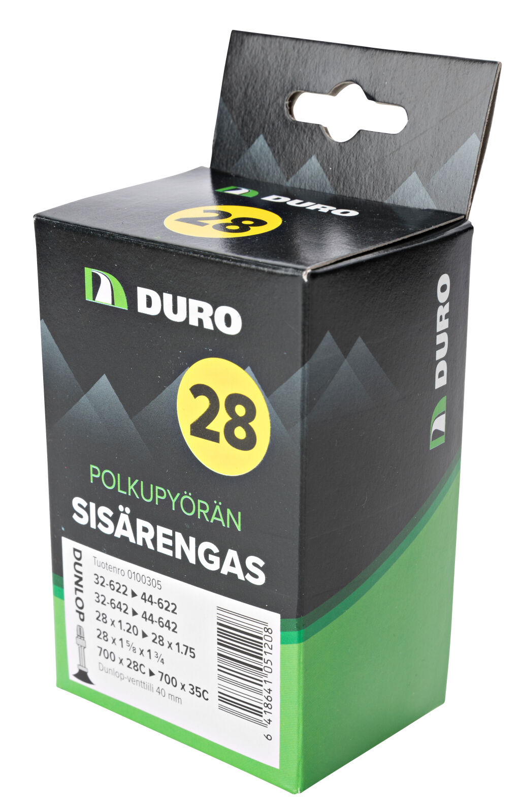 Duro Sisärengas 28/37-622 (28X1 5/8X1 3