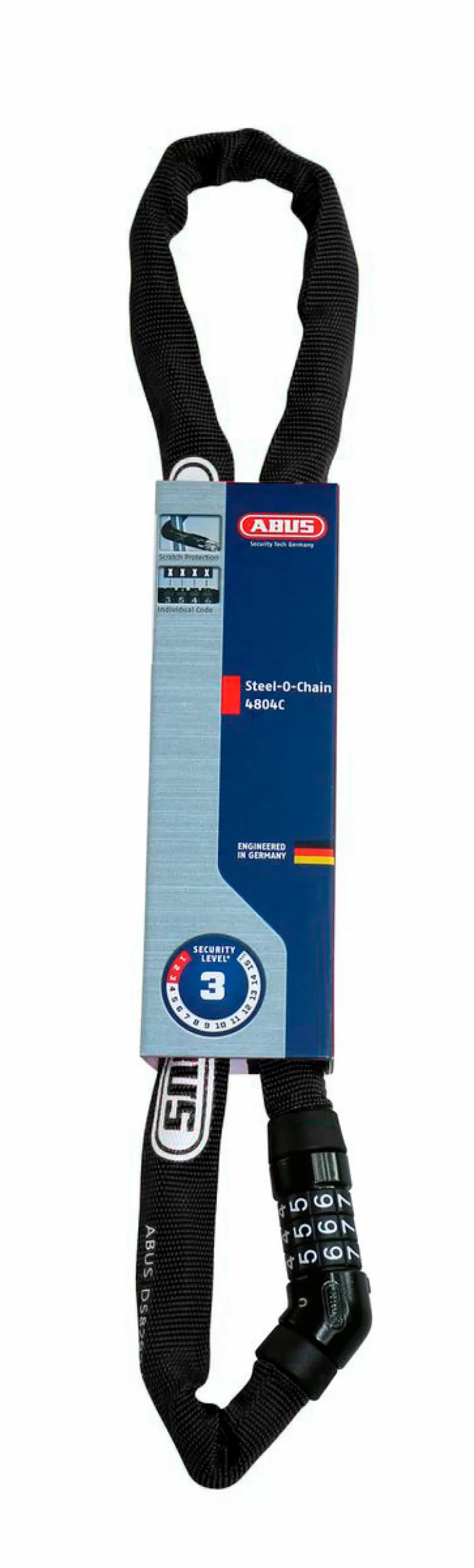 Abus Ketjulukko 4804C/75 Numerokoodilla