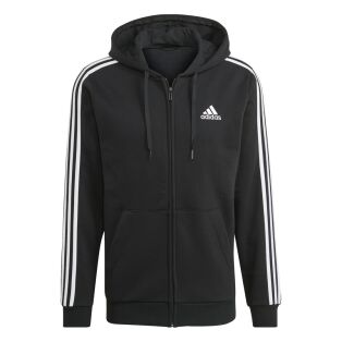 adidas Essentials Fleece 3-Stripes Fz Hoodie M - miesten huppari