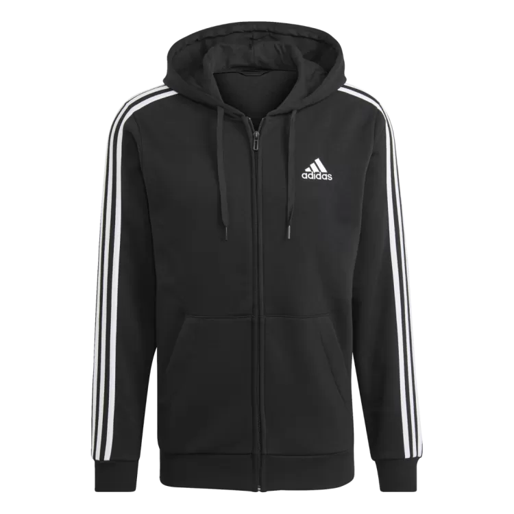 adidas Essentials Fleece 3-Stripes Fz Hoodie M