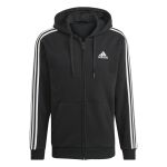 adidas Essentials Fleece 3-Stripes Fz Hoodie M