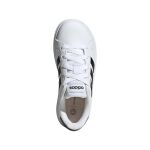 adidas Grand Court Lifestyle Tennis Lace-Up Shoes Jr