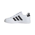 adidas Grand Court Lifestyle Tennis Lace-Up Shoes Jr