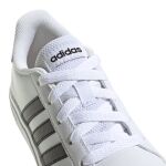 adidas Grand Court Lifestyle Tennis Lace-Up Shoes Jr