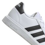 adidas Grand Court Lifestyle Tennis Lace-Up Shoes Jr