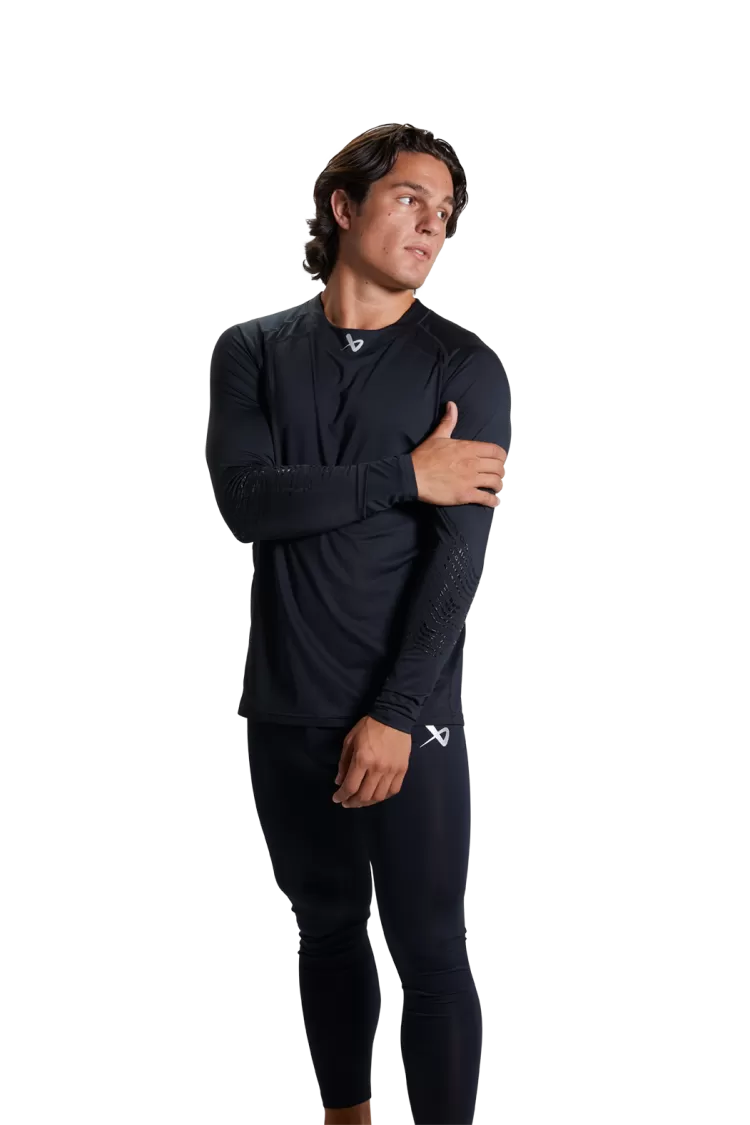 Bauer Pro Ls Bl Top Pitkähihainen Aluspaita SR.