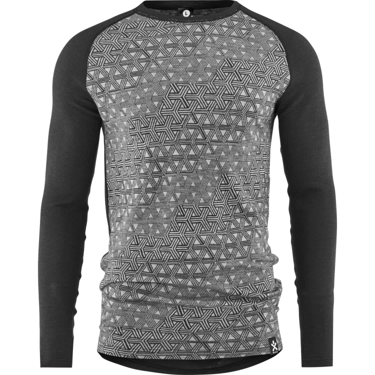 Bula Geo Merino Wool Crew M