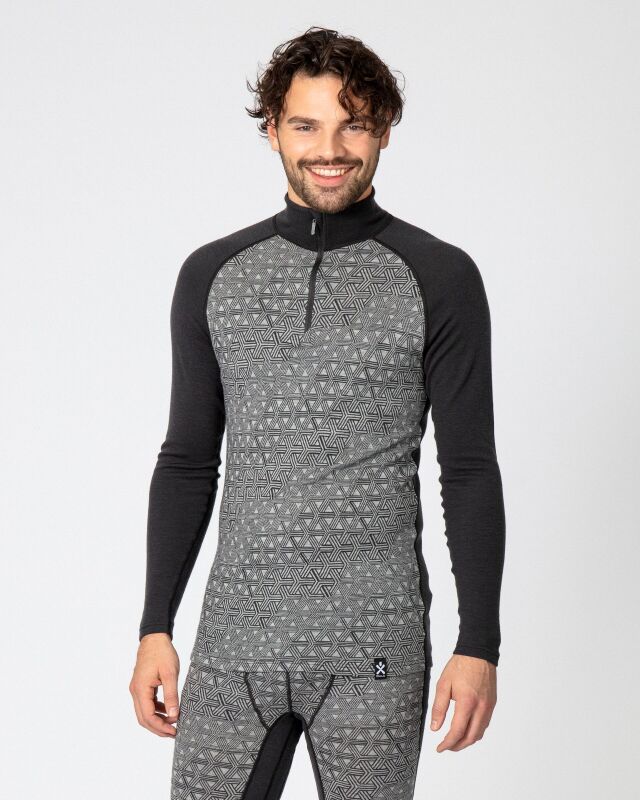 Bula Geo Merino Wool Halfzip M