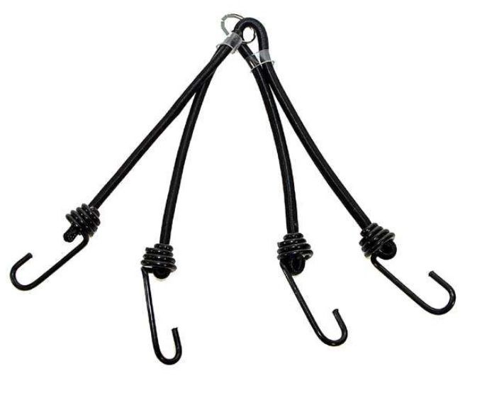 Cyclotech Mustekala 4-koukkua 8x450x2mm