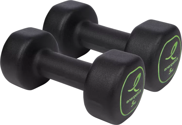 Energetics 5kg Neopreeni käsipaino pari