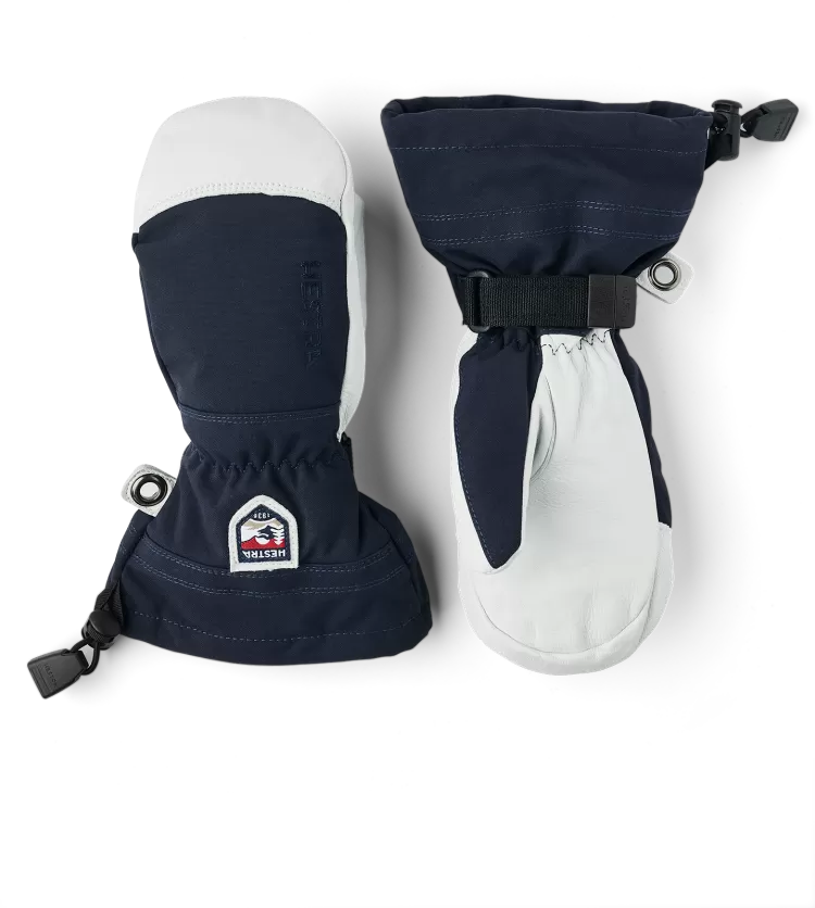 Hestra Army Leather Heli Ski Mitt Jr