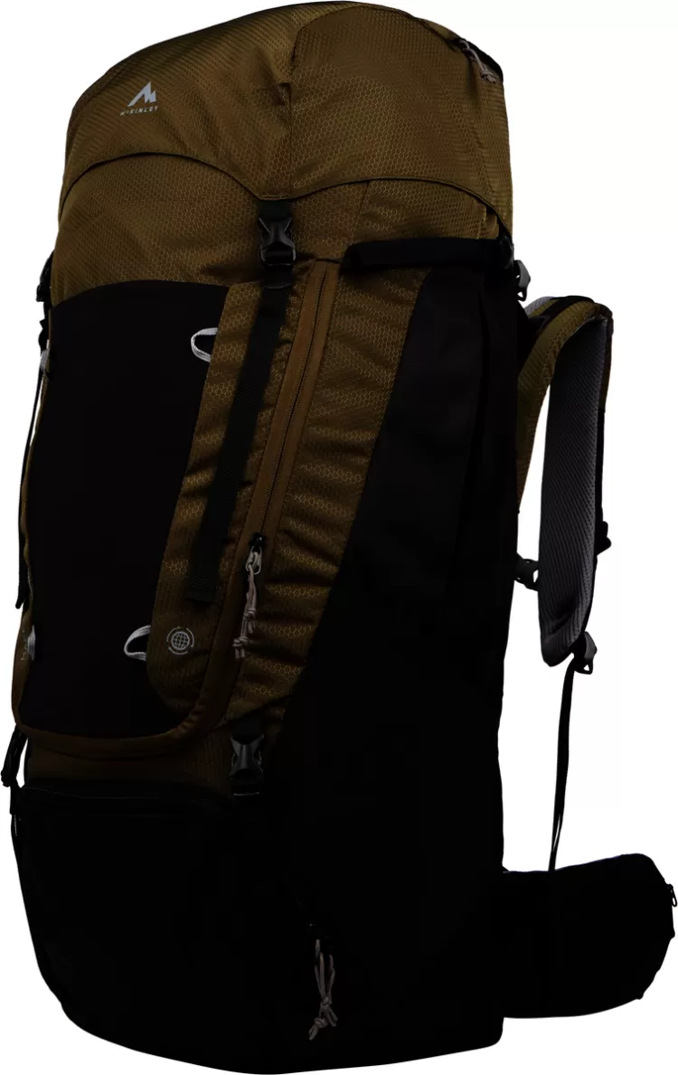 Grey hiking backpack
