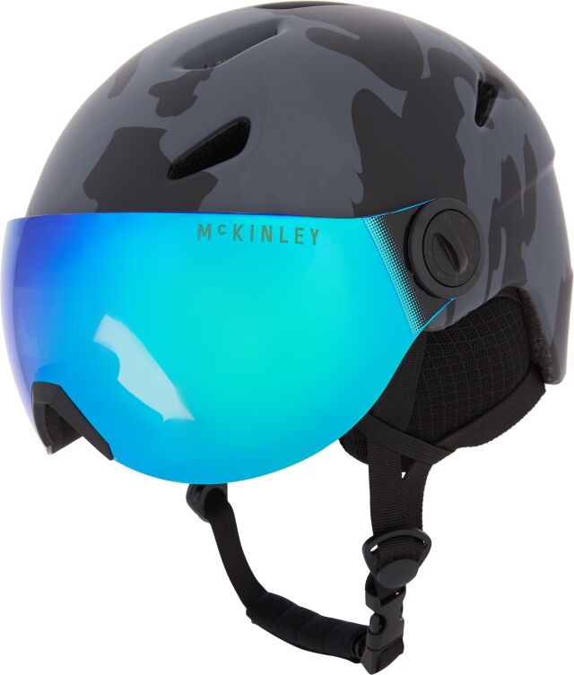 McKINLEY Pulse Jr Revo Visiirikypärä - laskettelukypärä