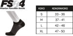 OS1st FS4 Plantar Fasciitis Socks (matala malli)